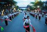 Rực rỡ sắc màu diễu diễn đường phố tại Lễ hội Văn hóa, Du lịch Mường Lò 2026