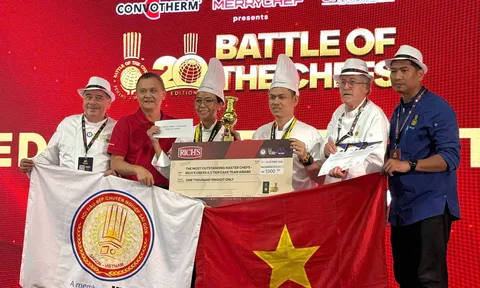 SAU CHIẾC CÚP TEAM 2 RICHS: DẤU ẤN CỦA HAI ĐẦU BẾP VIỆT TẠI BATTLE OF THE CHEFS 2026
