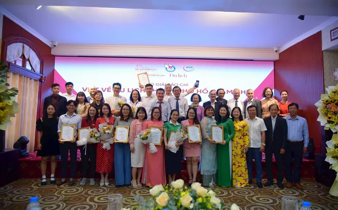 Vinh danh 17 tác phẩm xuất sắc tại Giải thưởng Báo chí viết về Du lịch TP.HCM lần thứ 15