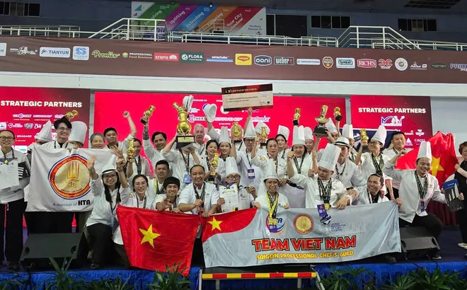 Đầu bếp Việt Nam vô địch toàn đoàn Battle of the Chefs 2026